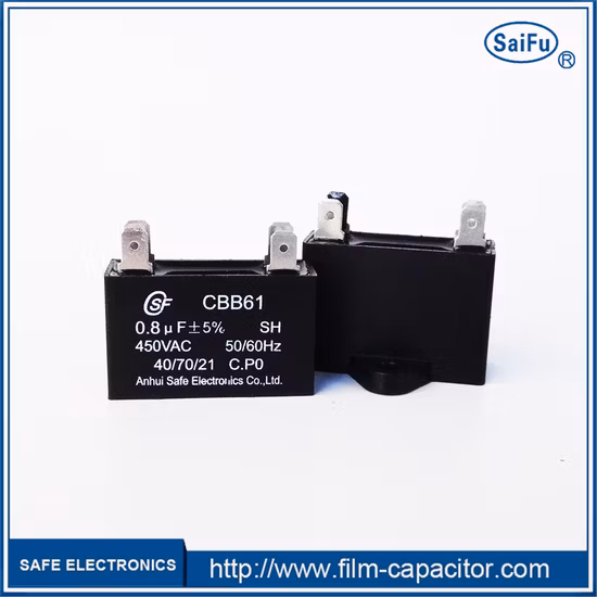 AC 450VAC ウォーターポンプモーター始動コンデンサ 1UF ～ 100UF Cbb65